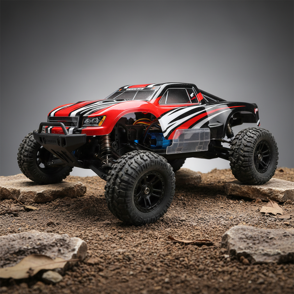 1/14 Brushless RC Cars for Adults Fast 50+ mph, RC Trucks 4x4 Offroad Waterproof, Electric Powered High Speed Remote